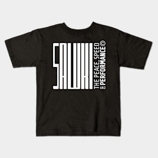 SALUKI BARCODE - SALUKI LOVERS Kids T-Shirt